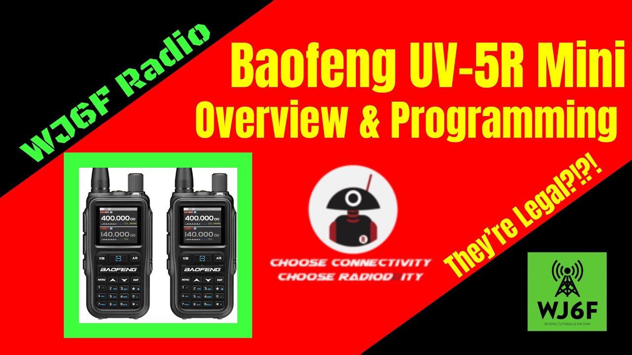 Обзор и программирование UV 5R Mini. Это законно!