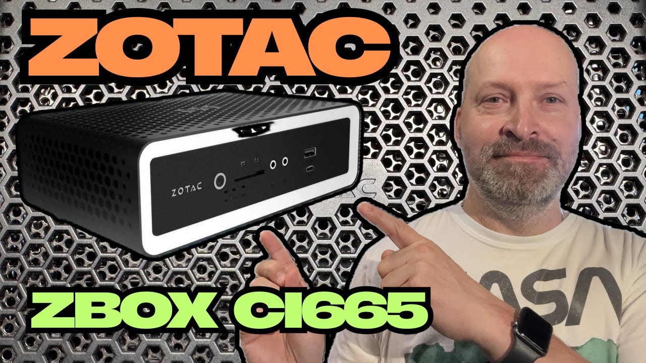 USZKODZONY  ZOTAC ZBOX CI665 NANO