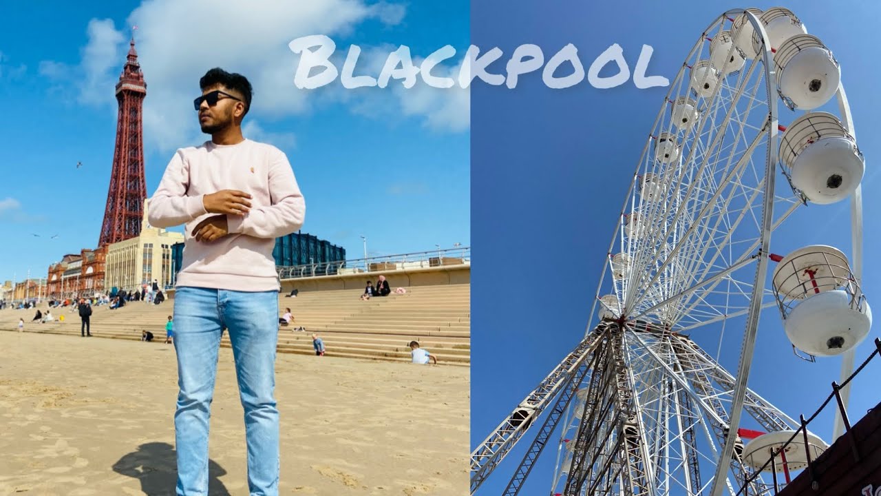BLACKPOOL city tour | McDonald’s | UK | Chonnochara Vlog