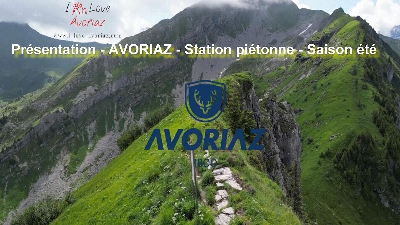 Avoriaz - Station piétonne - saison été