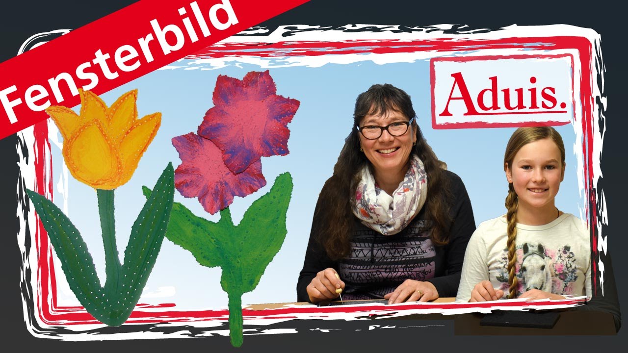 Fensterbilder - Prickeln - DIY