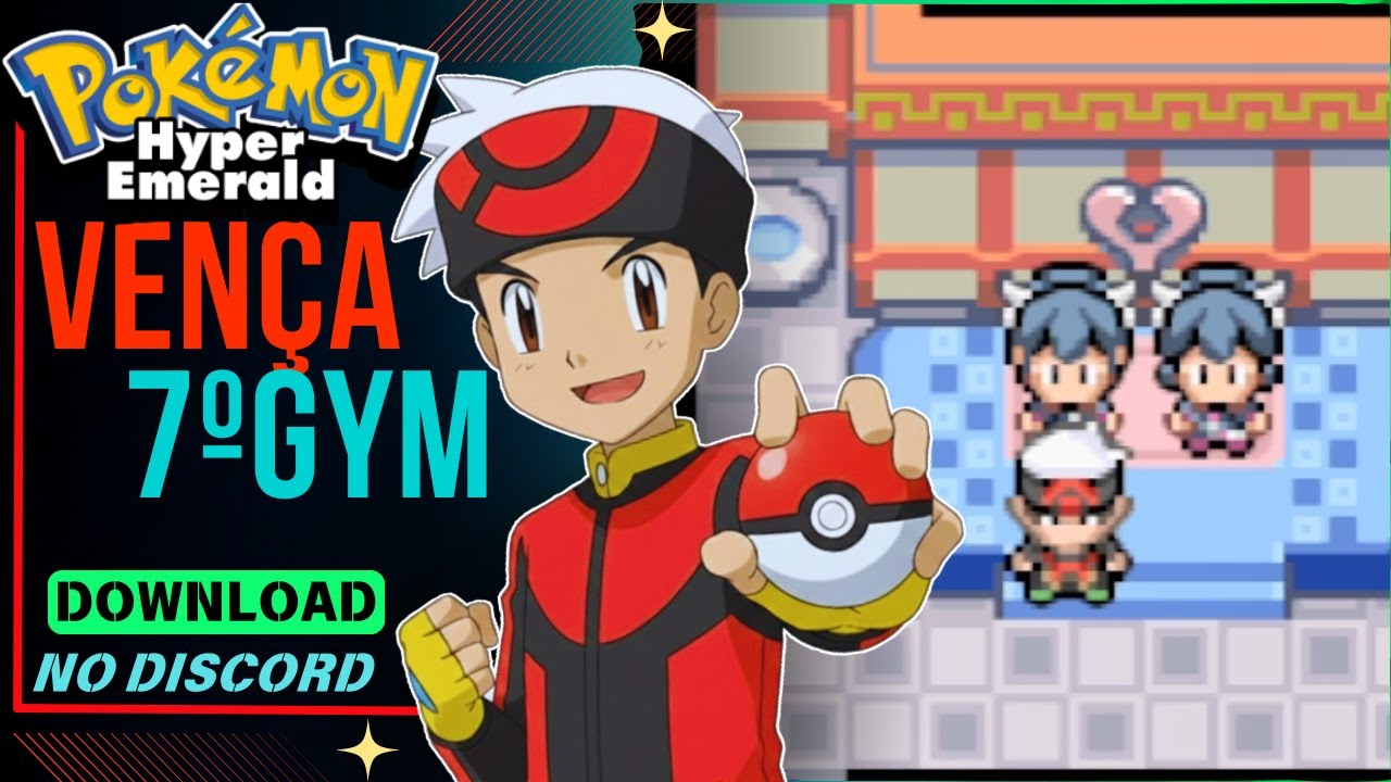 POKÉMON: HYPER EMERALD RAIBOW ERASER V5.7: 7º GYM | ESTRATÉGIA COMO VENCER – LEADERS TATE & LIZA‼ 🇧🇷