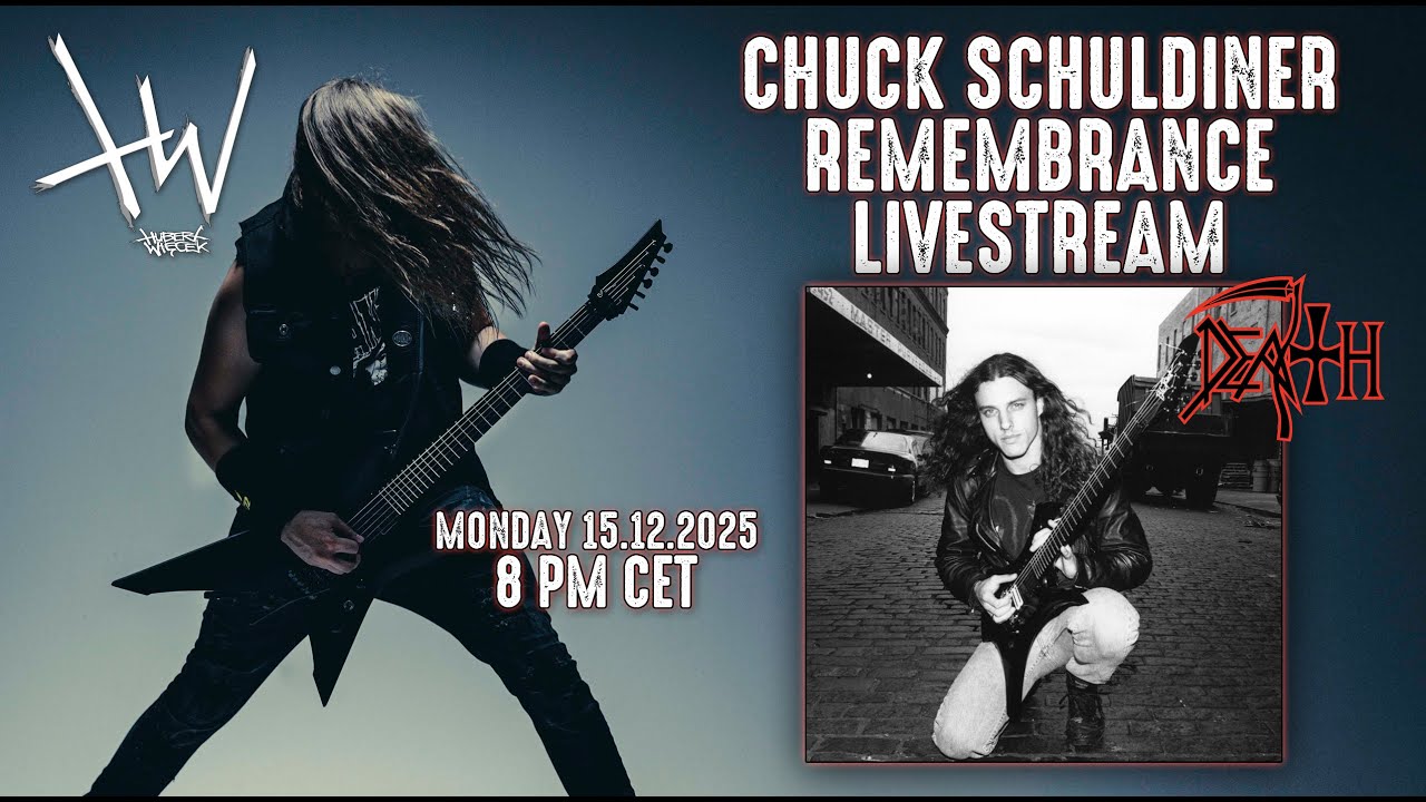 Chuck Schuldiner remembrance livestream #death #chuckschuldiner