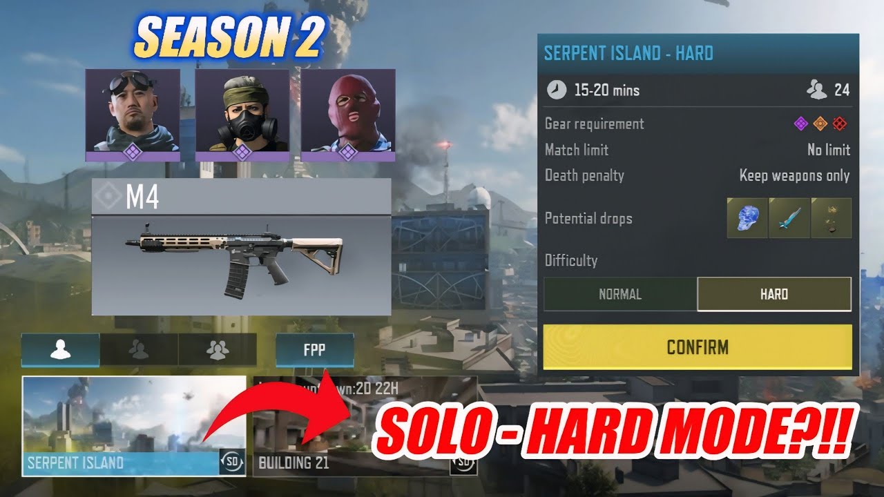 M4 Rework, DMZ Solo Hard Mode, Characters and more in Season 2
