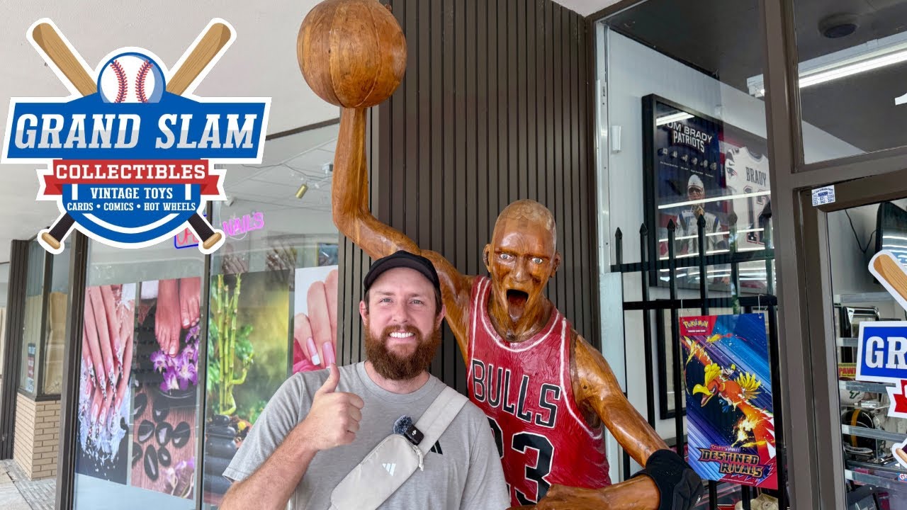 HUGE Collection of Sports Memorabilia & RARE Vintage Toys at Grand Slam Collectibles