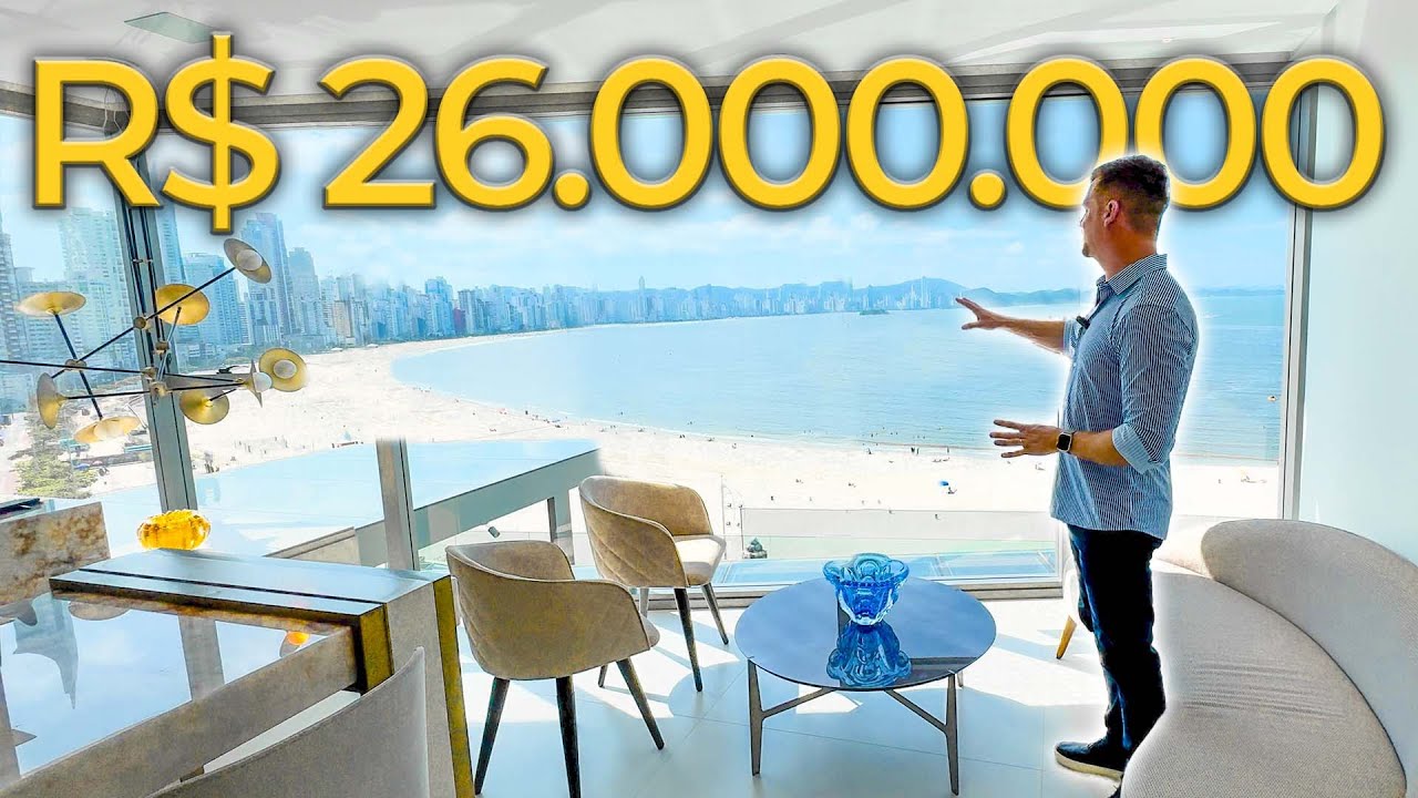 PHAROS  O prédio mais amado de Balneário Camboriú com um super apartamento de R$ 26.000.000,00