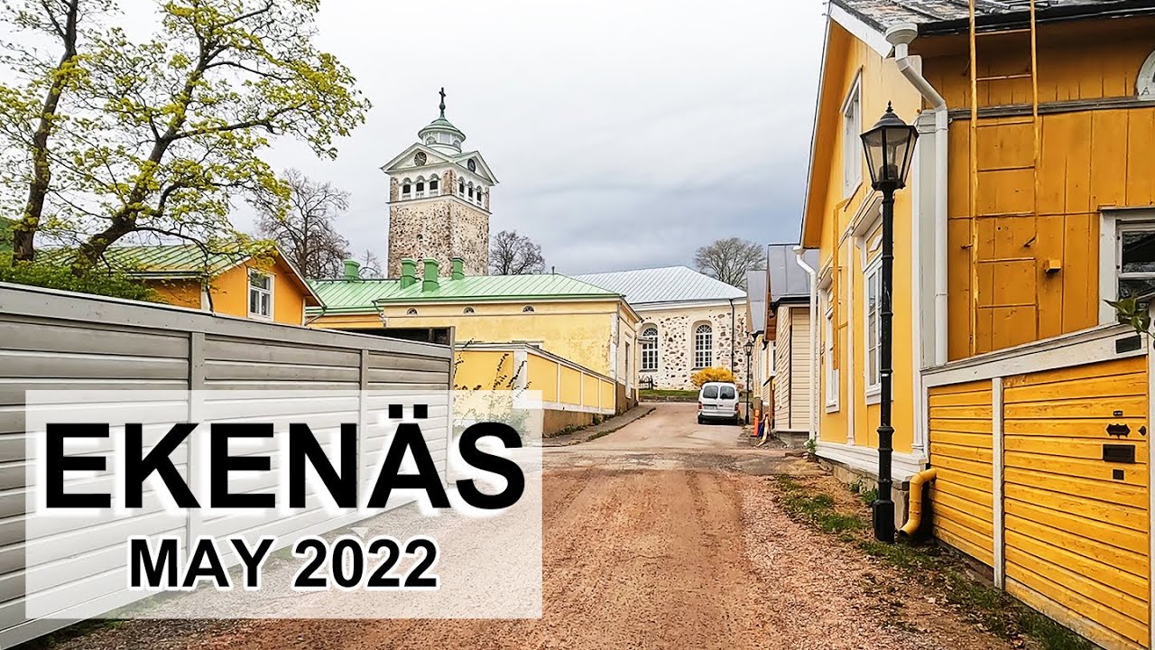 Walking in Ekenäs, Finland (Tammisaari) - May 2022
