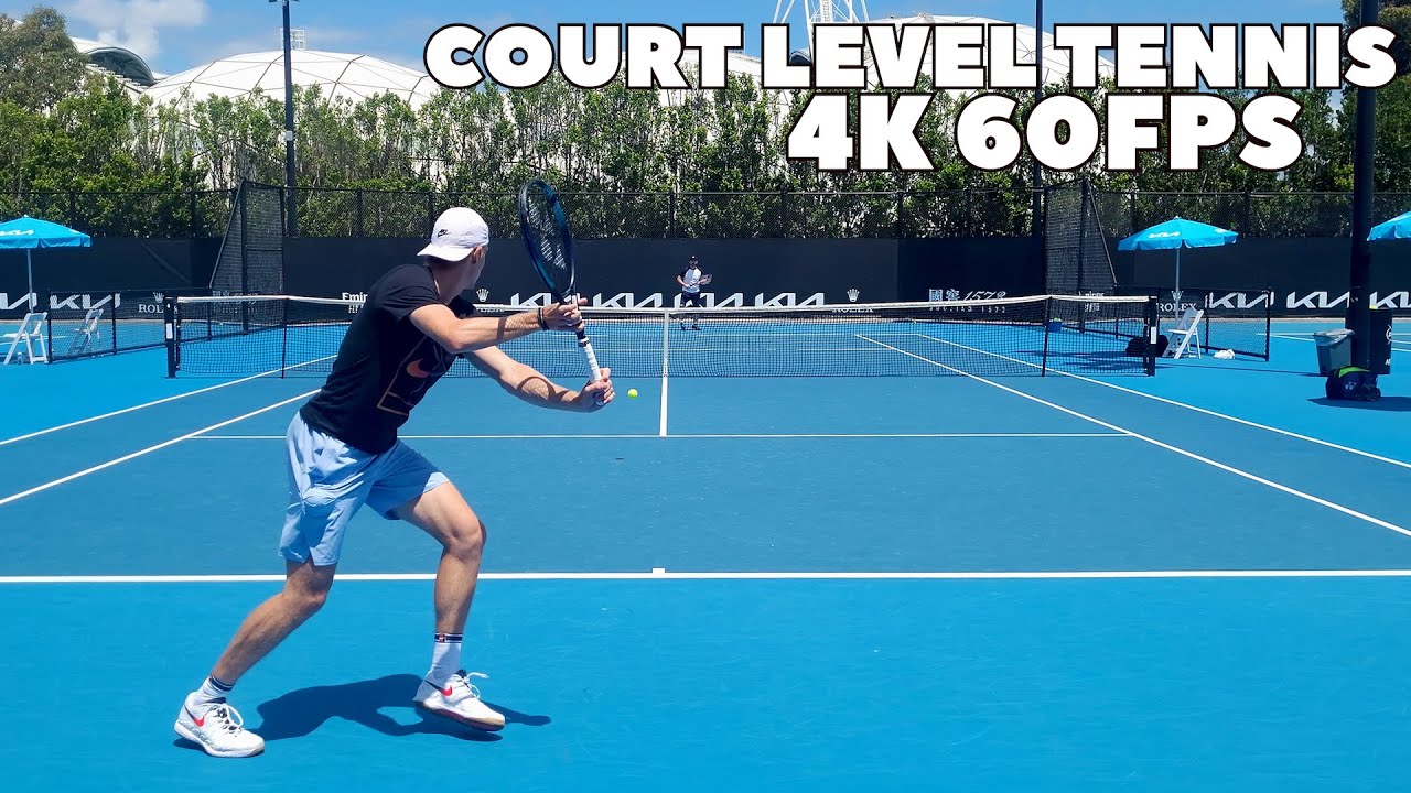 Denis Shapovalov Satisfying Court Level Practice | 2022 (4K 60FPS)