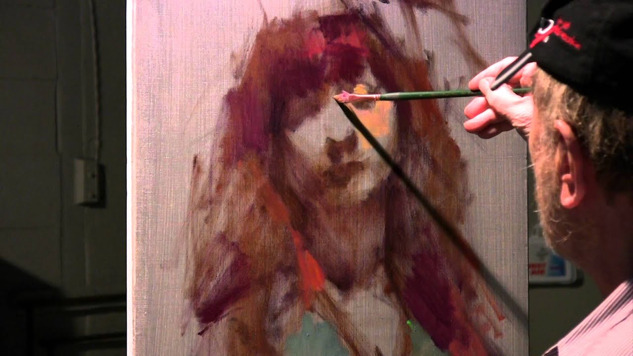 Nelson Shanks Painting Demonstration 