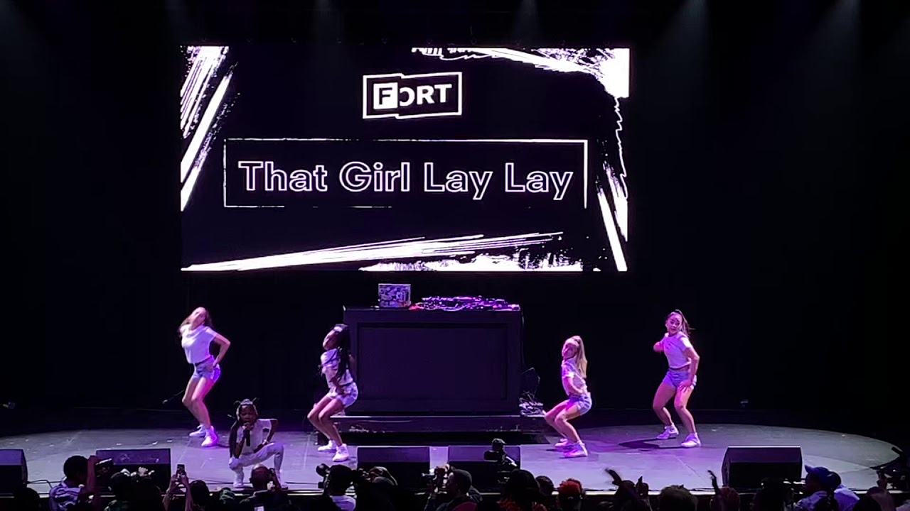 Mylie dances with That Girl Lay Lay 2019 A3C Festival