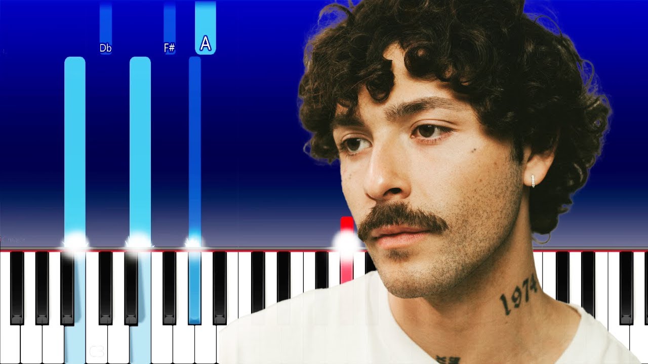 Chezile - Blue (Piano Tutorial)