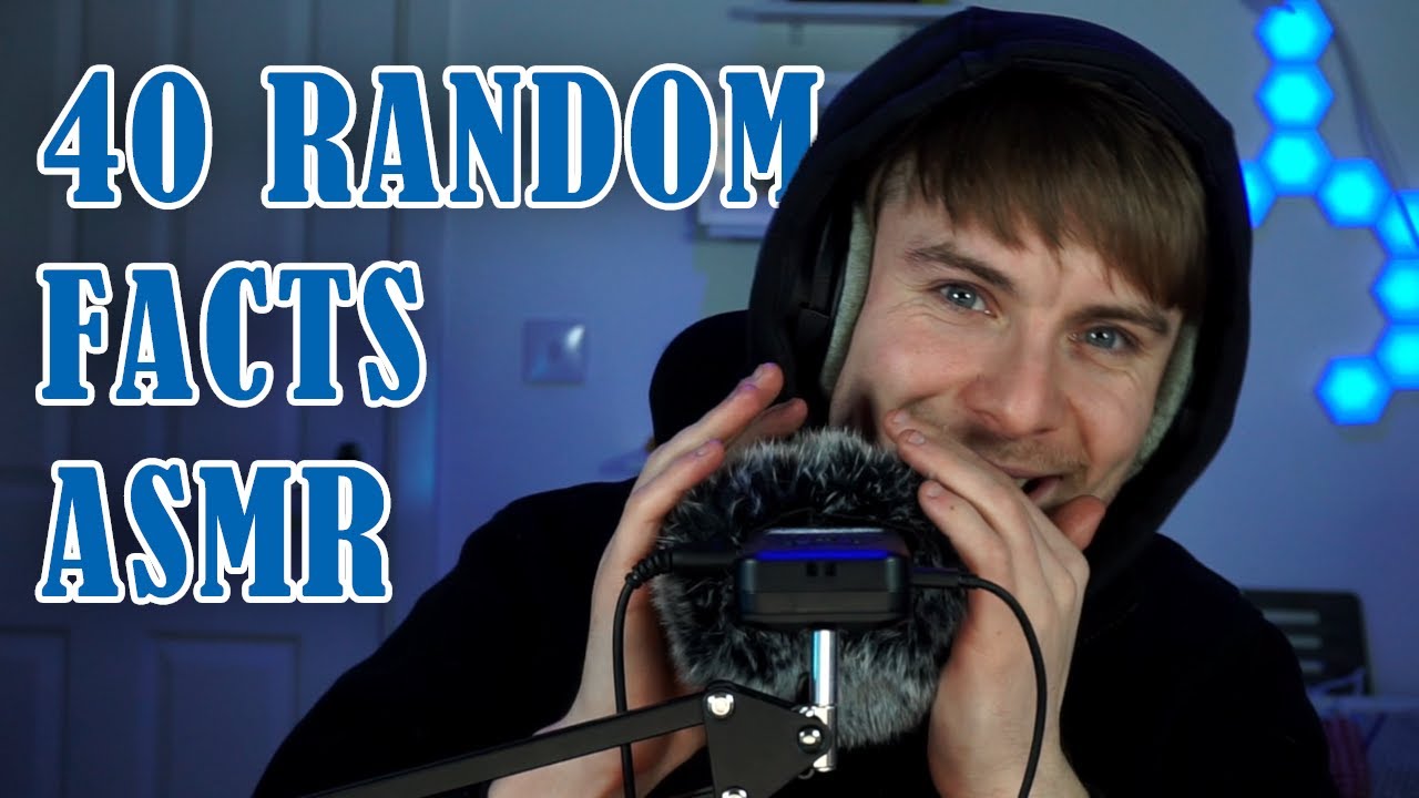 ASMR | 40 Random Facts ⚽🦁🚀