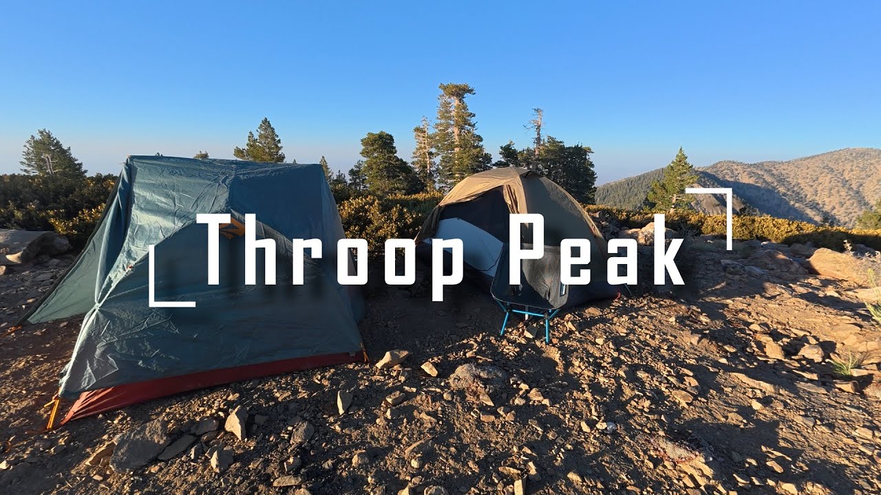 Backpacking Throop Peak