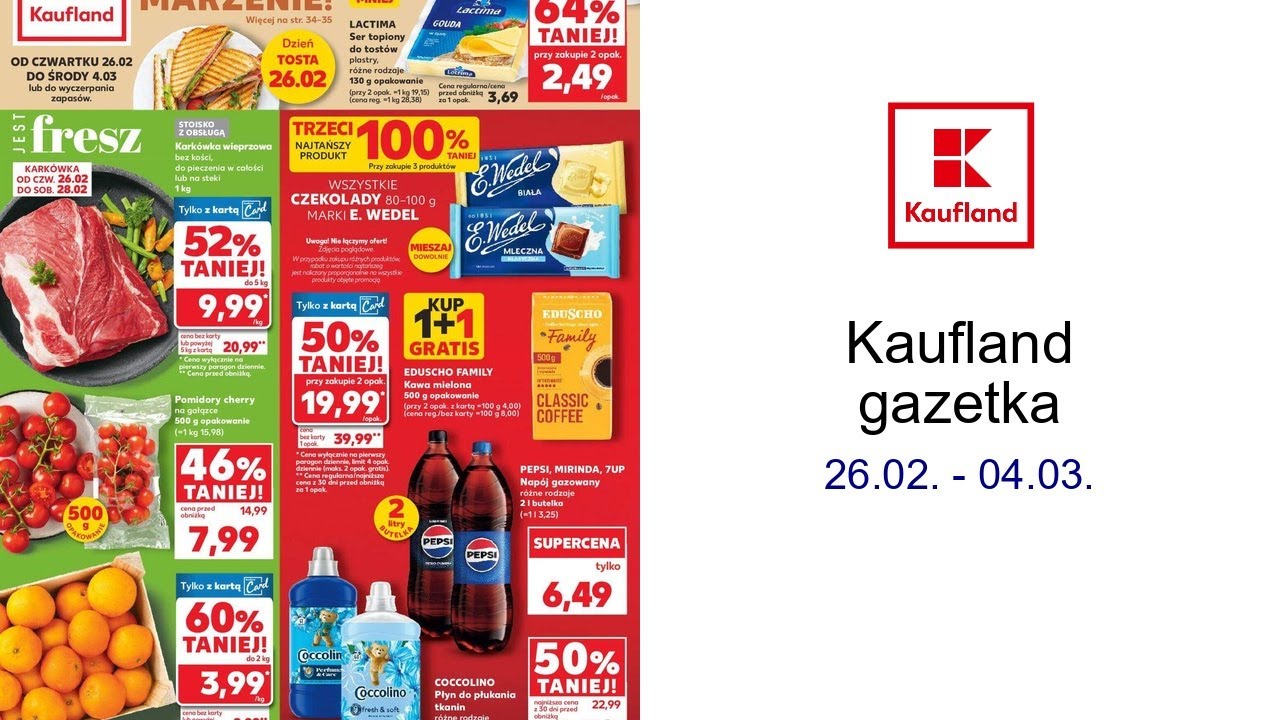 Kaufland gazetka 26.02. - 04.03.
