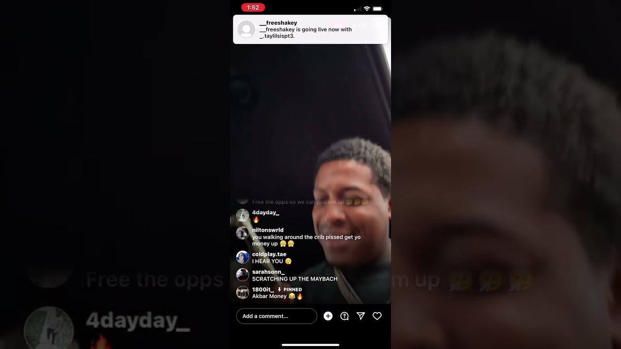 Baby money instagram live unreleased music