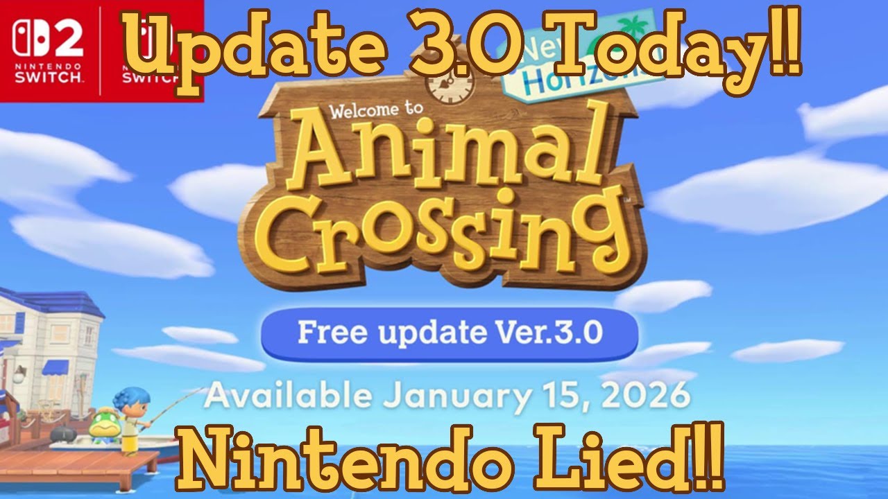 Время обновления 3.0! МЫ ВЕРНУЛИСЬ! - Animal Crossing New Horizons