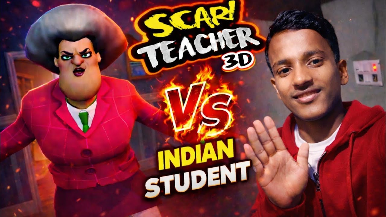 Scary Teacher vs Me 😱 | Bach Paunga Ya Nahi?