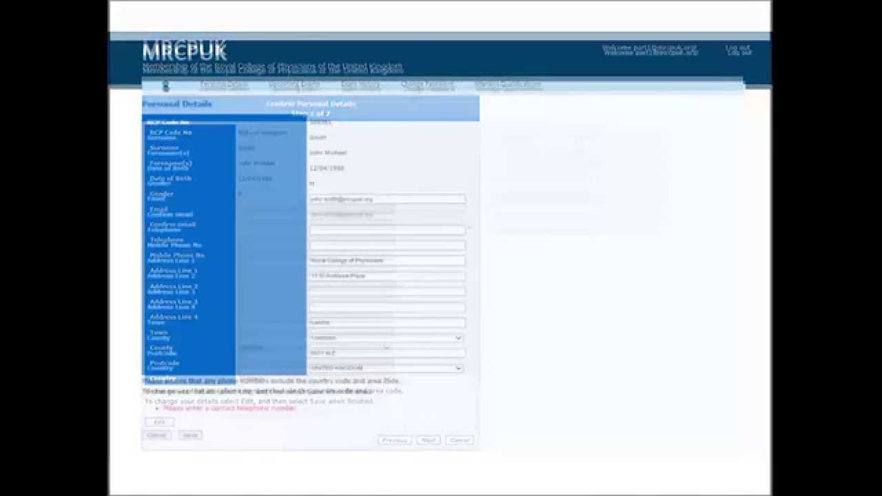 MRCP(UK) international PACES application process