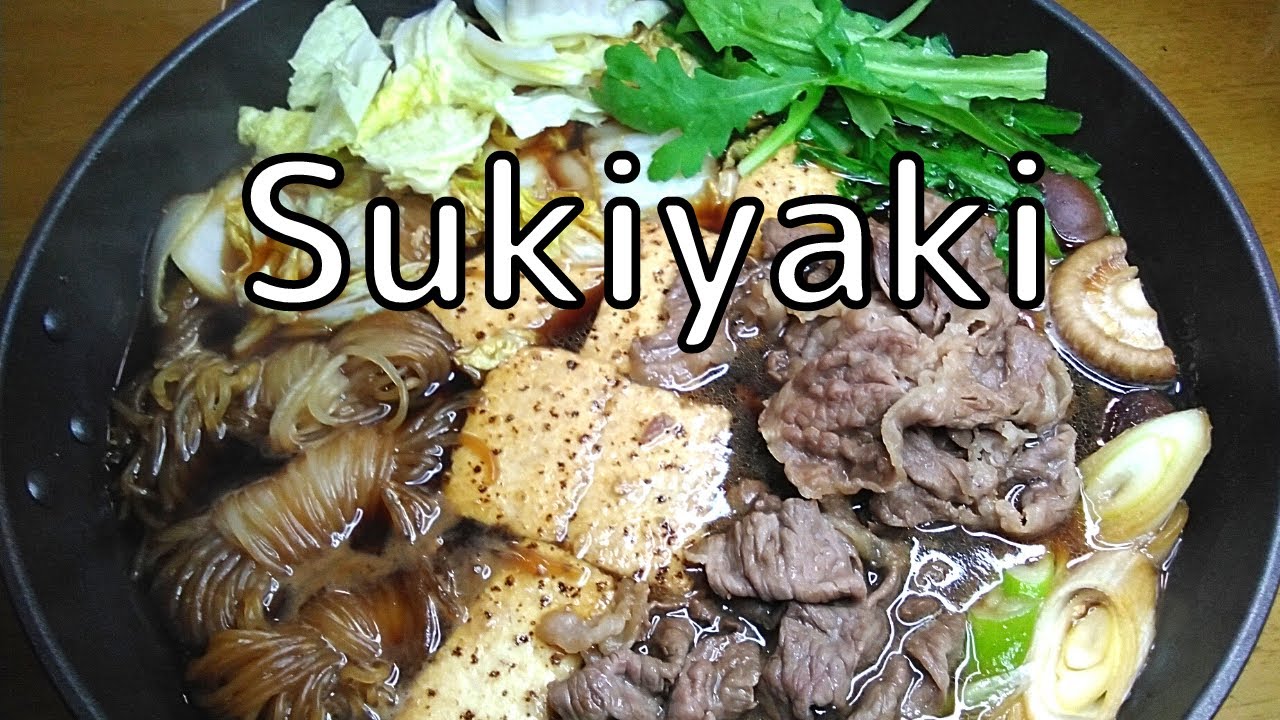 How to make Sukiyaki at Home [Japanese food recipes]