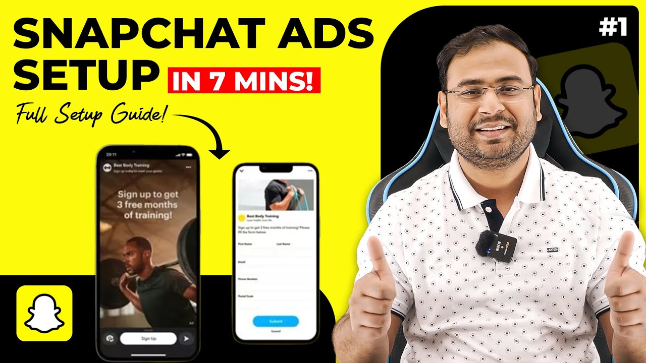 How to Set Up Snapchat Ads Account (Step by Step)? | Snapchat Ads Course #1