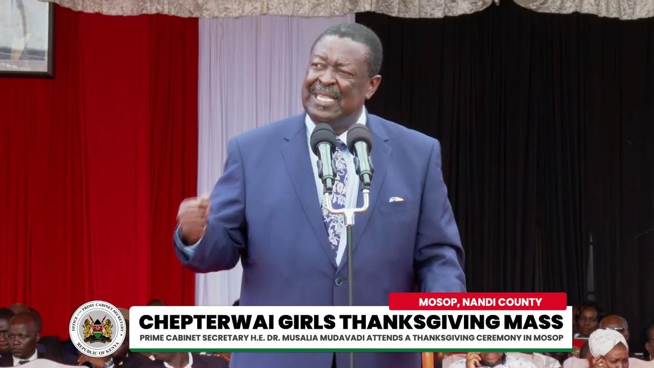 St John Paul II Chepterwai Girls Thanksgiving Mass - Nandi County