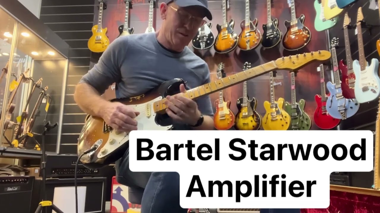 Bartel Starwood Amplifier and fender custom shop troposphere Strat