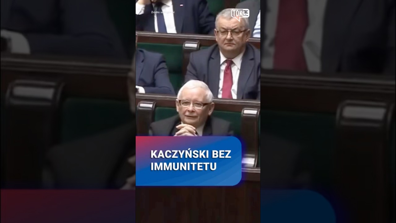 Kaczyński bez immunitetu #kaczyński #polityka #sejm