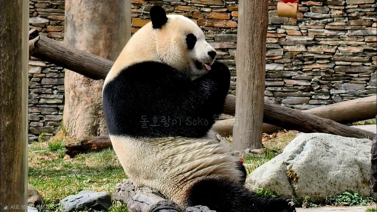 푸야만큼 뚠빵 뚠빵 해진 샤오치지~ㅋㅋ | 2월 26일 선수핑 샤오치지 Panda Xiaoqiji