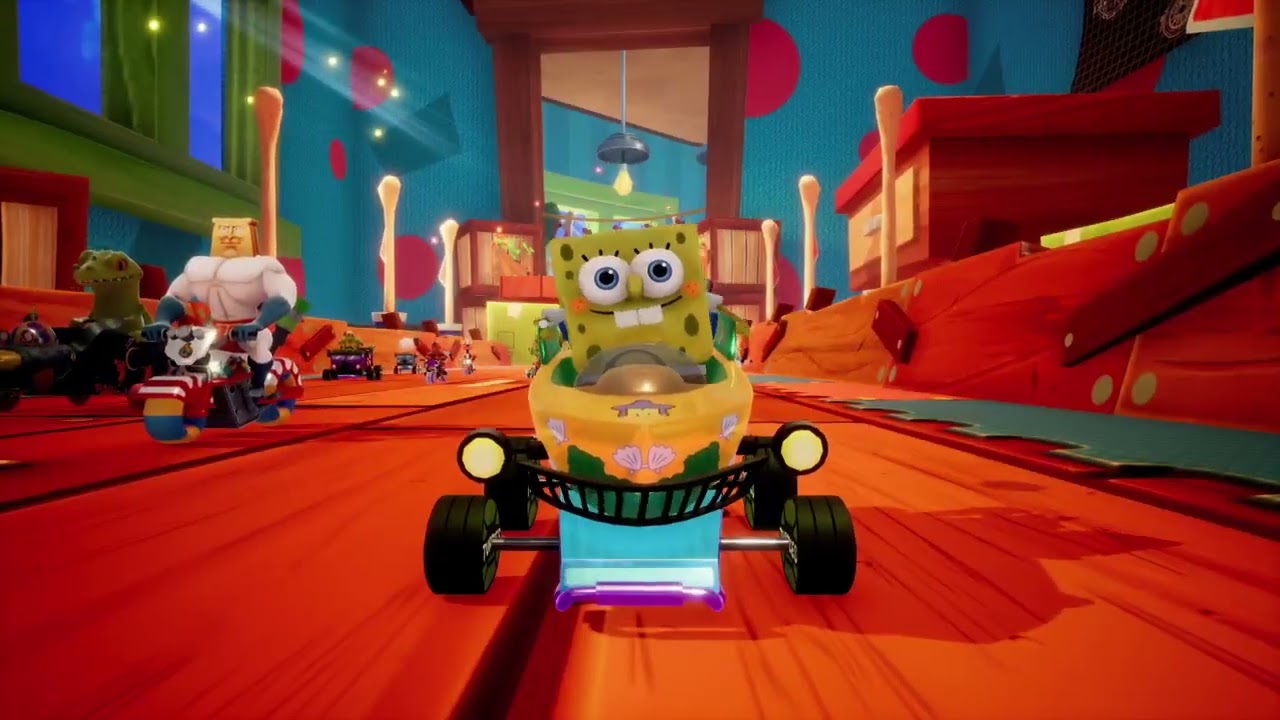Slime Scramble Kamper Spongebob Nickelodeon Kart Racers 3: Slime Speedway Turbo Edition (hard)