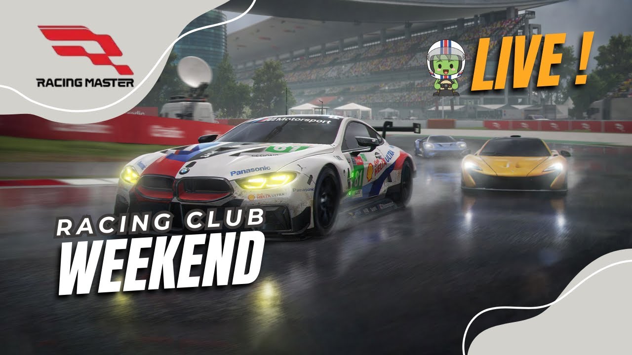 LIVE Racing Master: CRW hari minggu