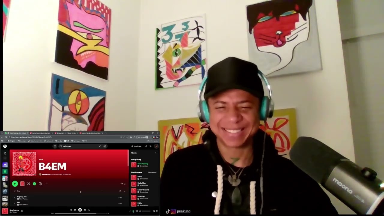 Peak Unc reacts to “B4EM” by Nine Vicious