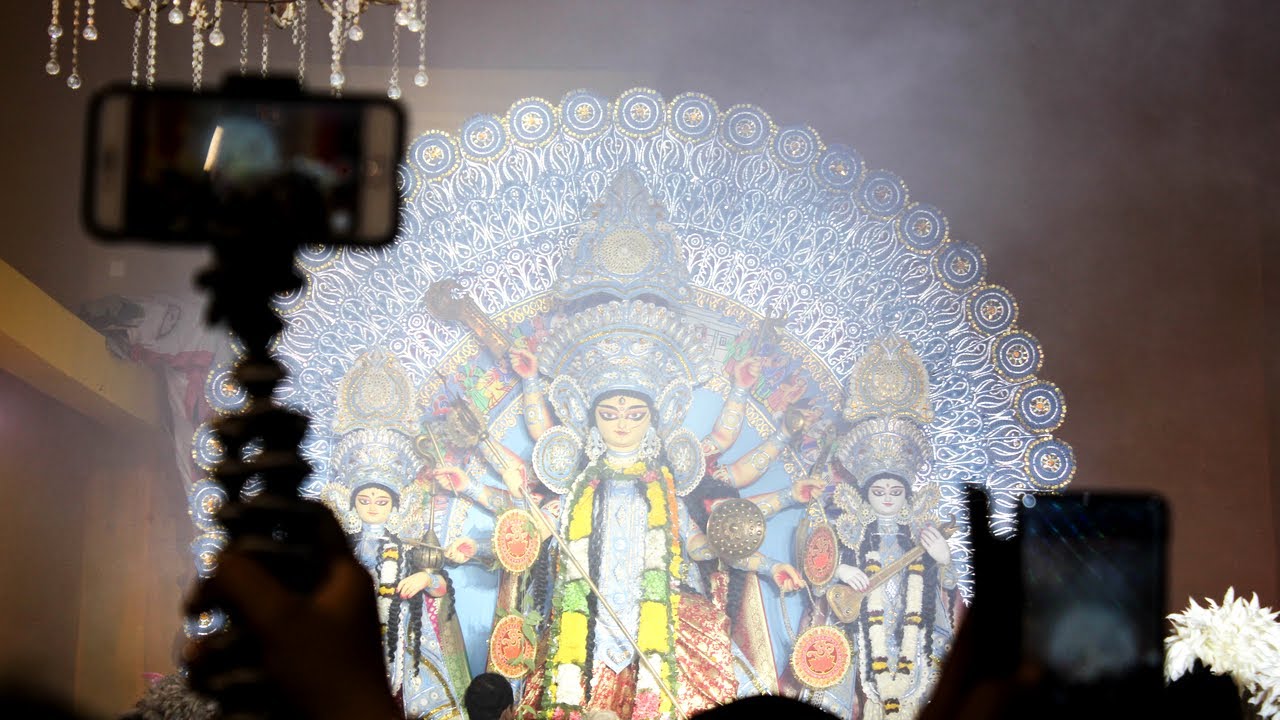 New Delhi Kali Bari Sandhya Aarti Navami