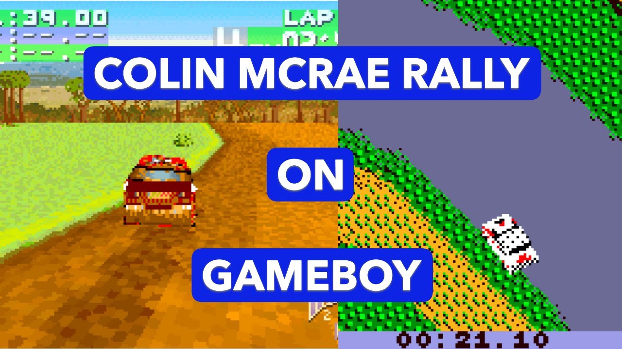 The Colin McRae Rally games on gameboy
