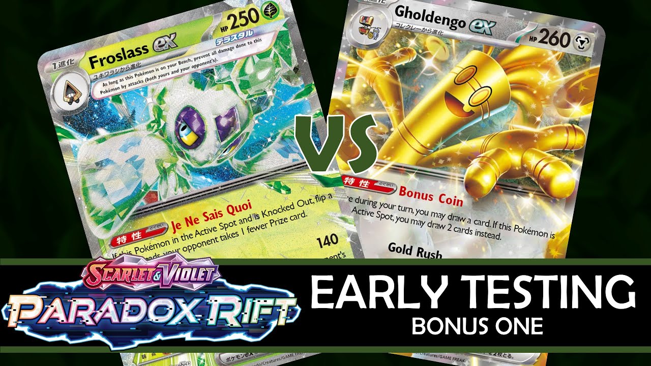 Paradox Rift Testing, Bonus 1: Froslass ex vs. Gholdengo ex