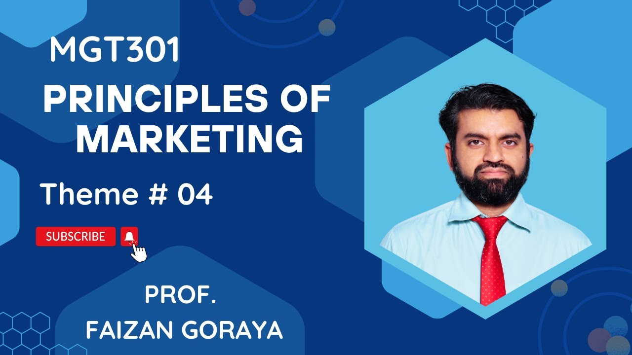 MGT301 Theme 4: Marketing Information System || Principles of Marketing || Short Lecture