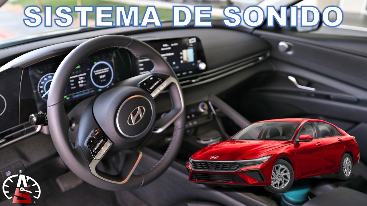 Hyundai Elantra Híbrido Sistema de sonido de 6 bocinas