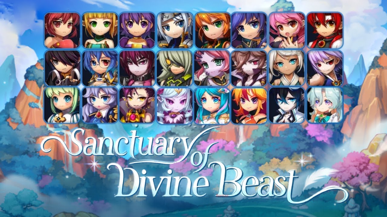 24 Characters | Sanctuary of Divine Beast | Grand Chase Classic New Dungoen