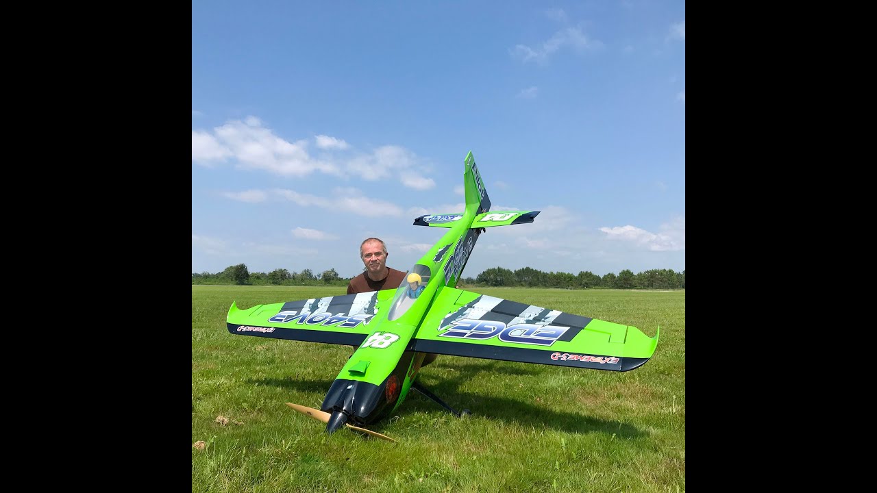 Pilot RC Edge 540 107  Dualsky GA8000.8  14S  Fiala 28x12 E3