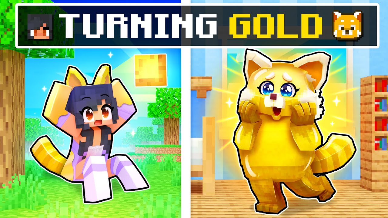 Aphmau Is TURNING GOLD In Minecraft!