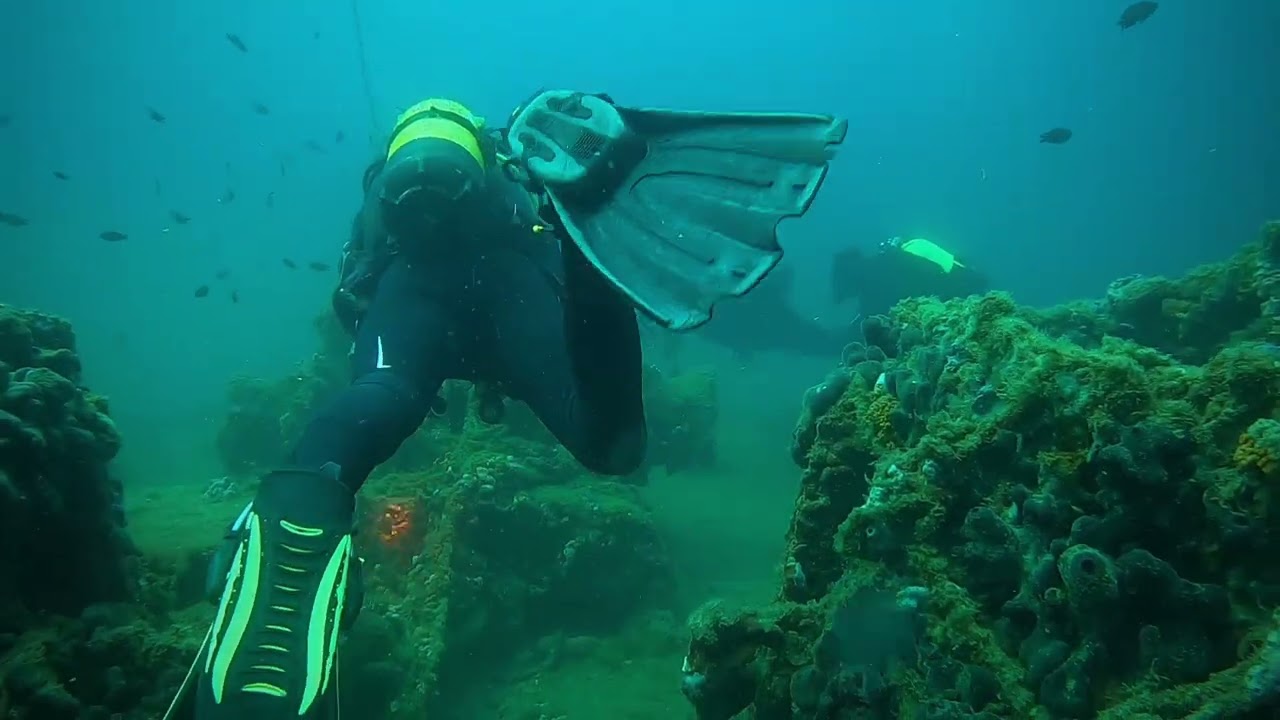 Tauchgang mit Starfish Diving Center Vrsar zum Wrack der HMS Coriolanus (Istrien)