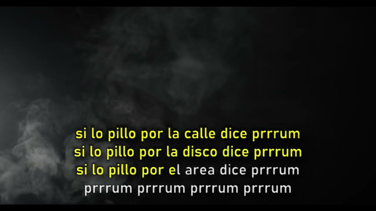 Cosculluela   Prrrum   Karaoke