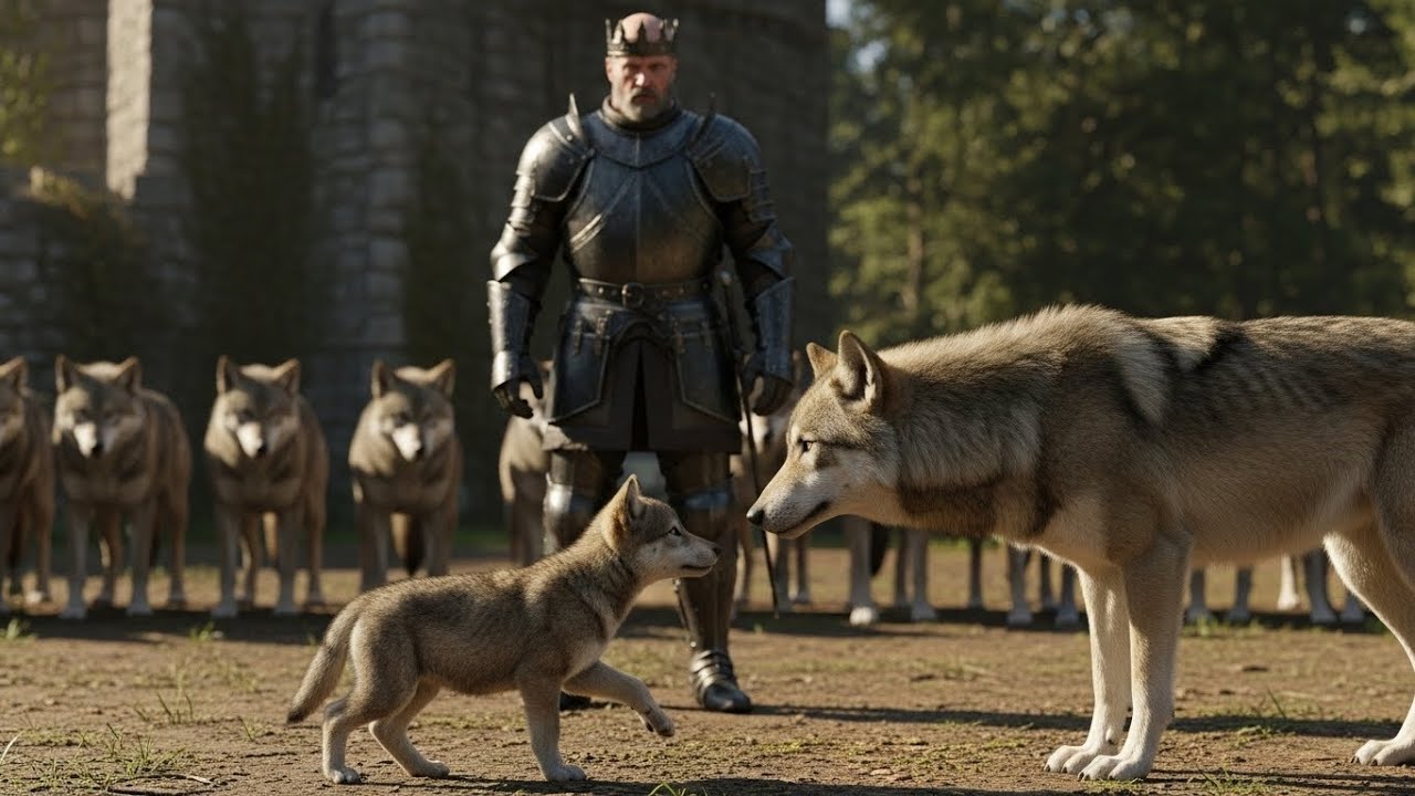 The Alpha King’s Pup Reached for the Omega — The Pack Fell Silent