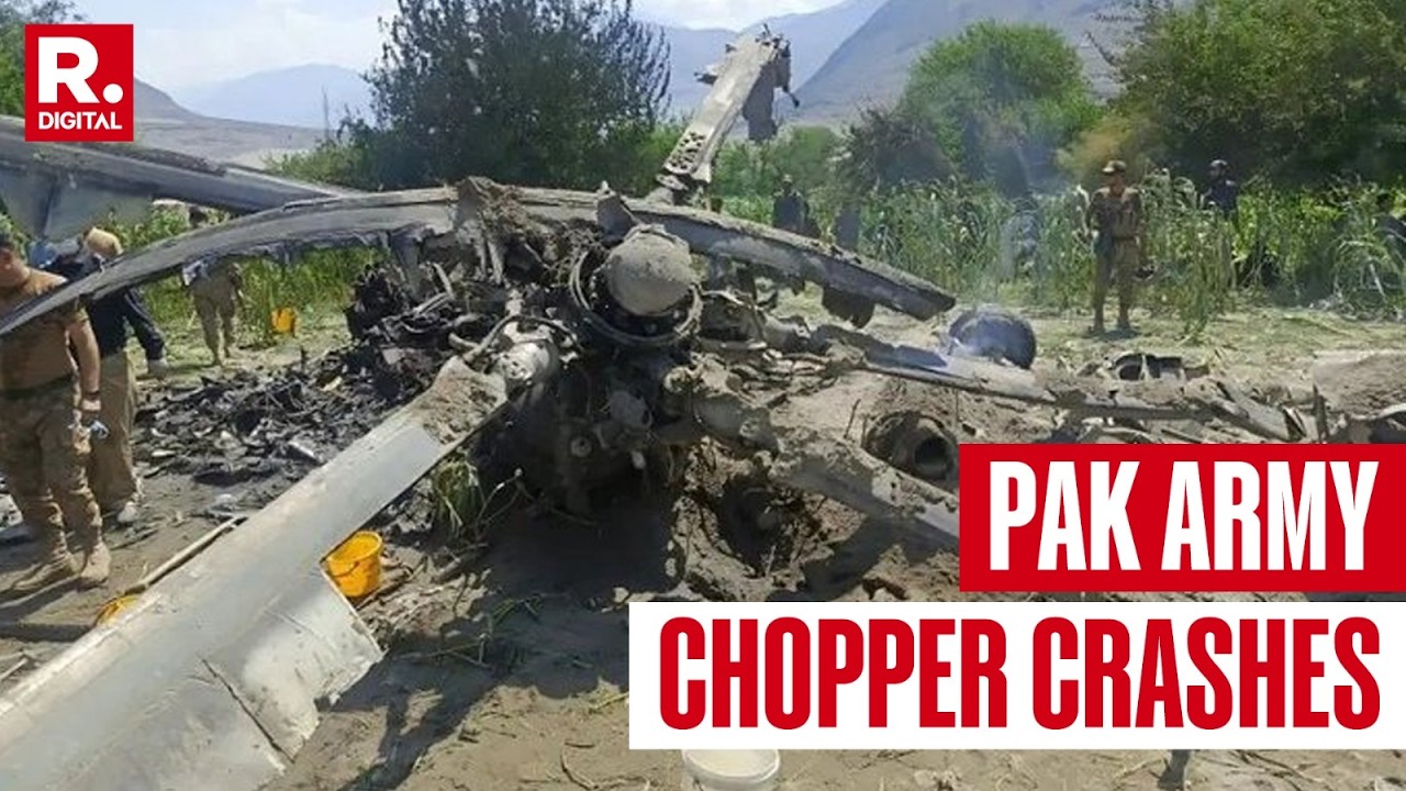 Army Mi-17 Helicopter Crash in Muzaffarabad Kills All Personnel on Board