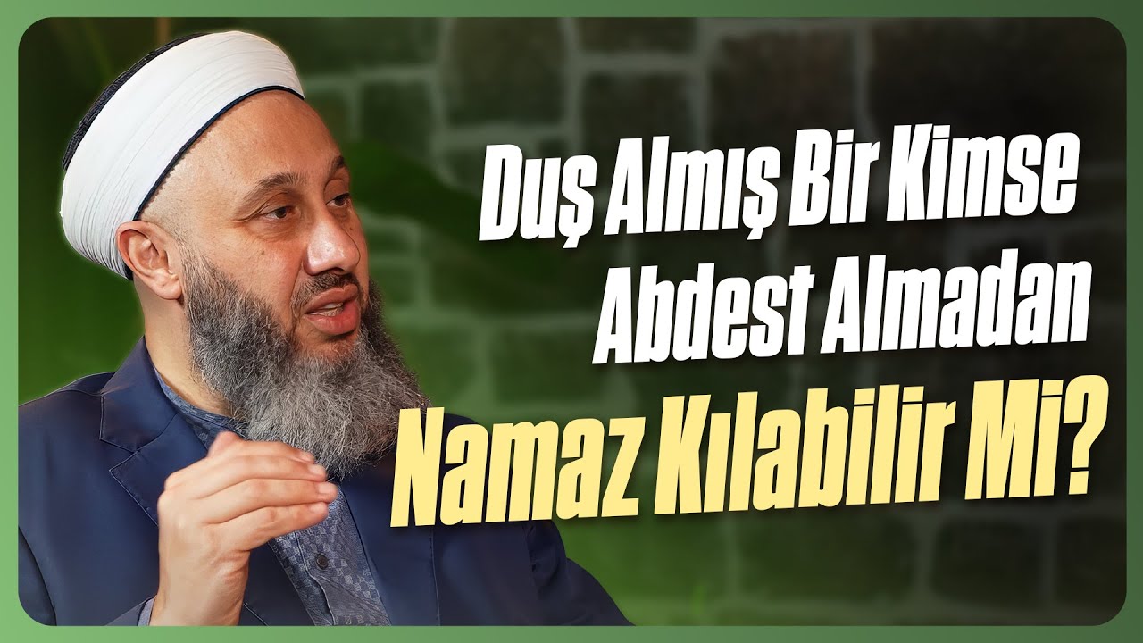 Duş Almış Bir Kimse Abdest Almadan Namaz Kılabilir Mi? | Fatih Kalender Hoca