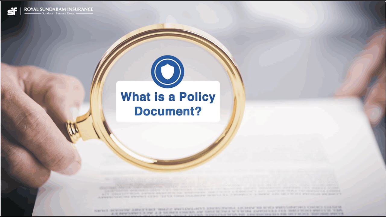 What is a Policy Document?