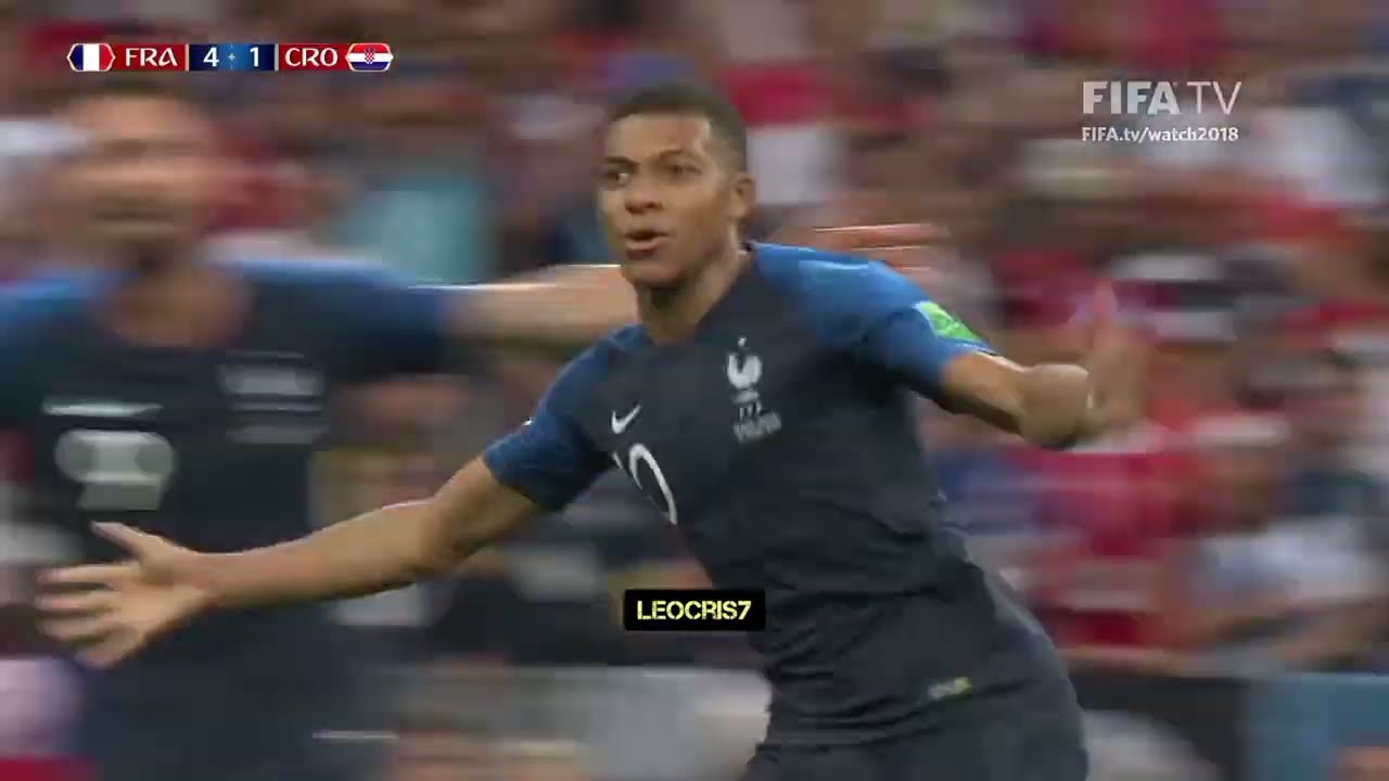 France Vs Croatia 4 : 2 &bull; FIFA World Cup 2018 Final &bull; Highlights