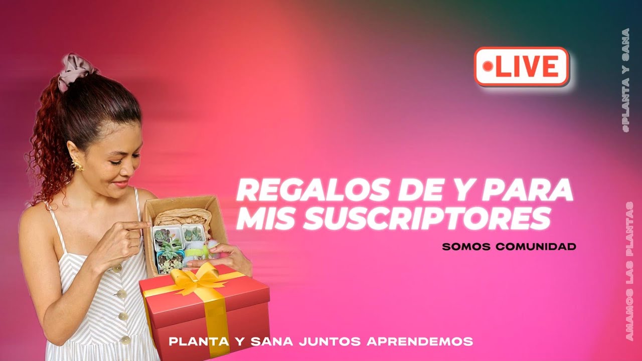 Nos regalaron plantas y hoy las sembramos juntos | Live de gratitud, sorpresas y comunidad 🌱