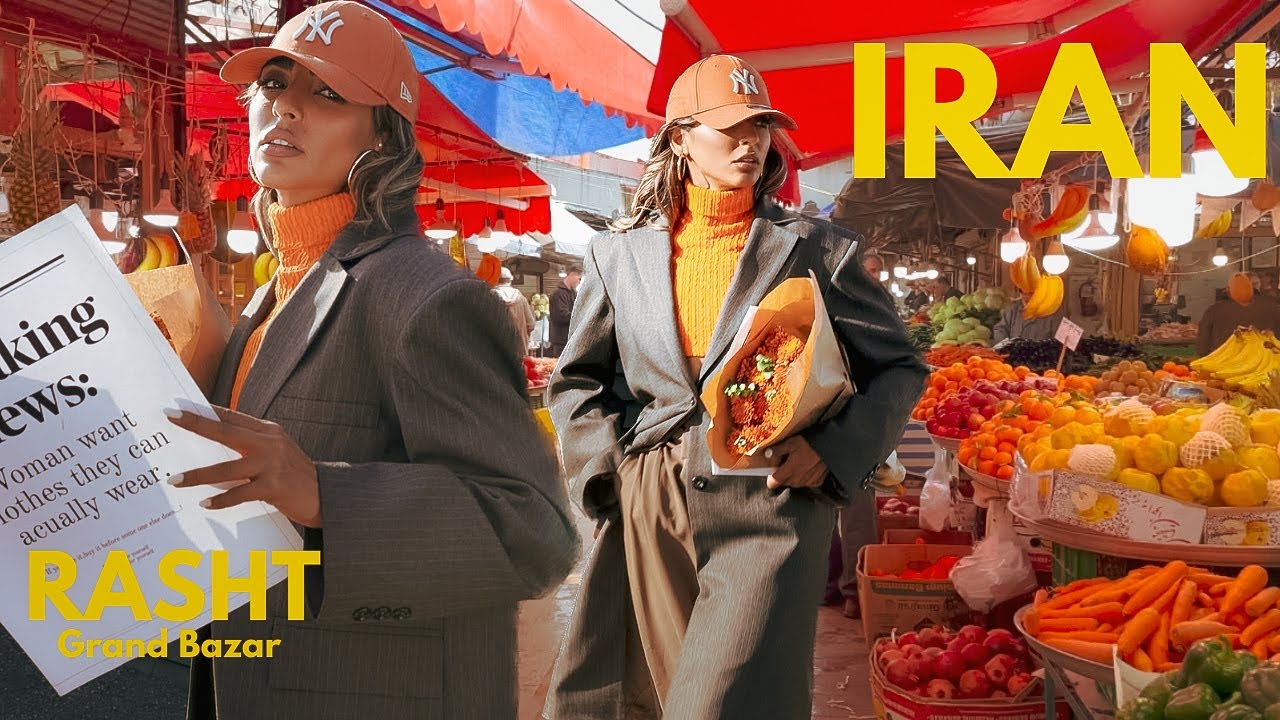 Walking Through The Coloful Rasht Grand Bazaar: Iran’s The Biggest Open-air Market 🇮🇷- IRAN 2025