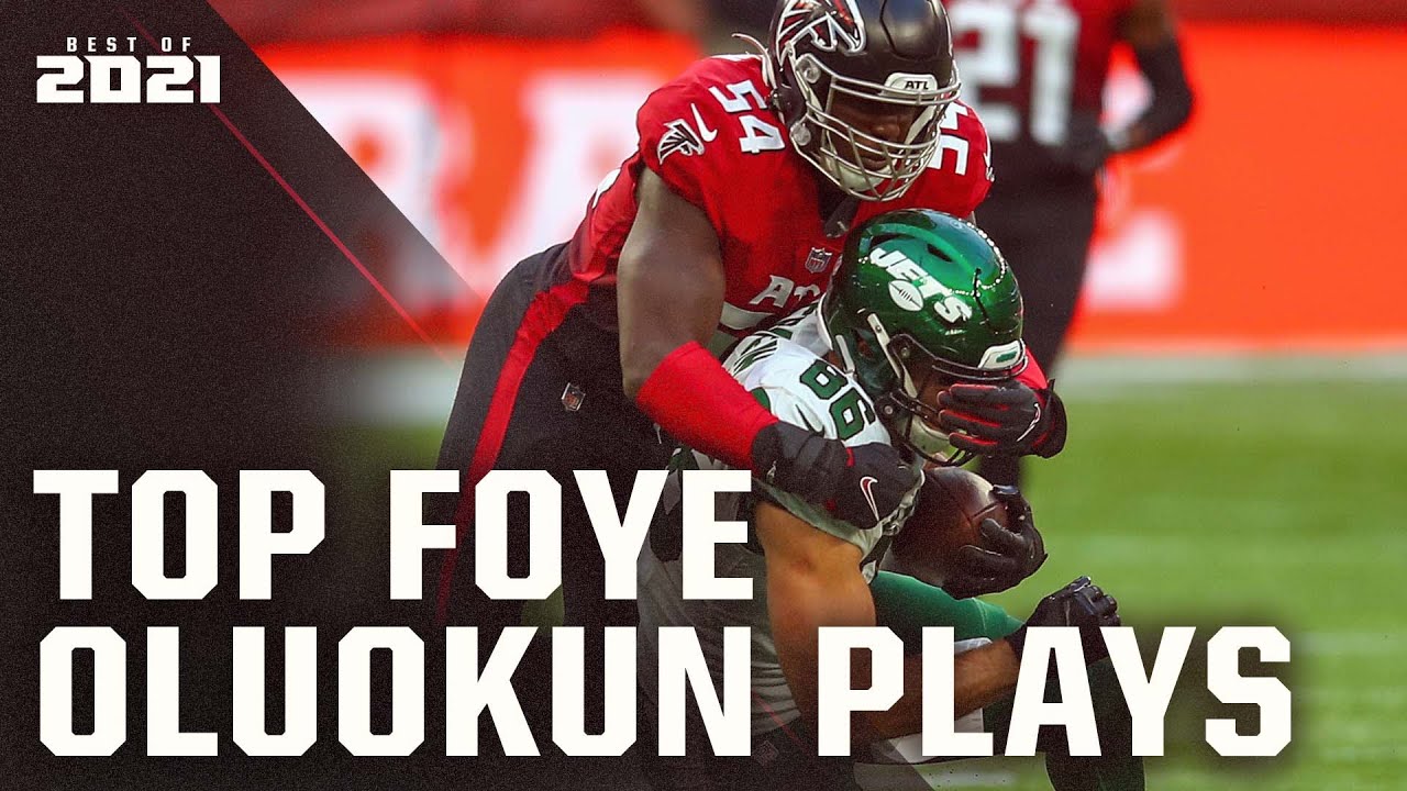 NFL Tackles Leader Foye Oluokun Highlights | Best of 2021 | Atlanta Falcons | NFL