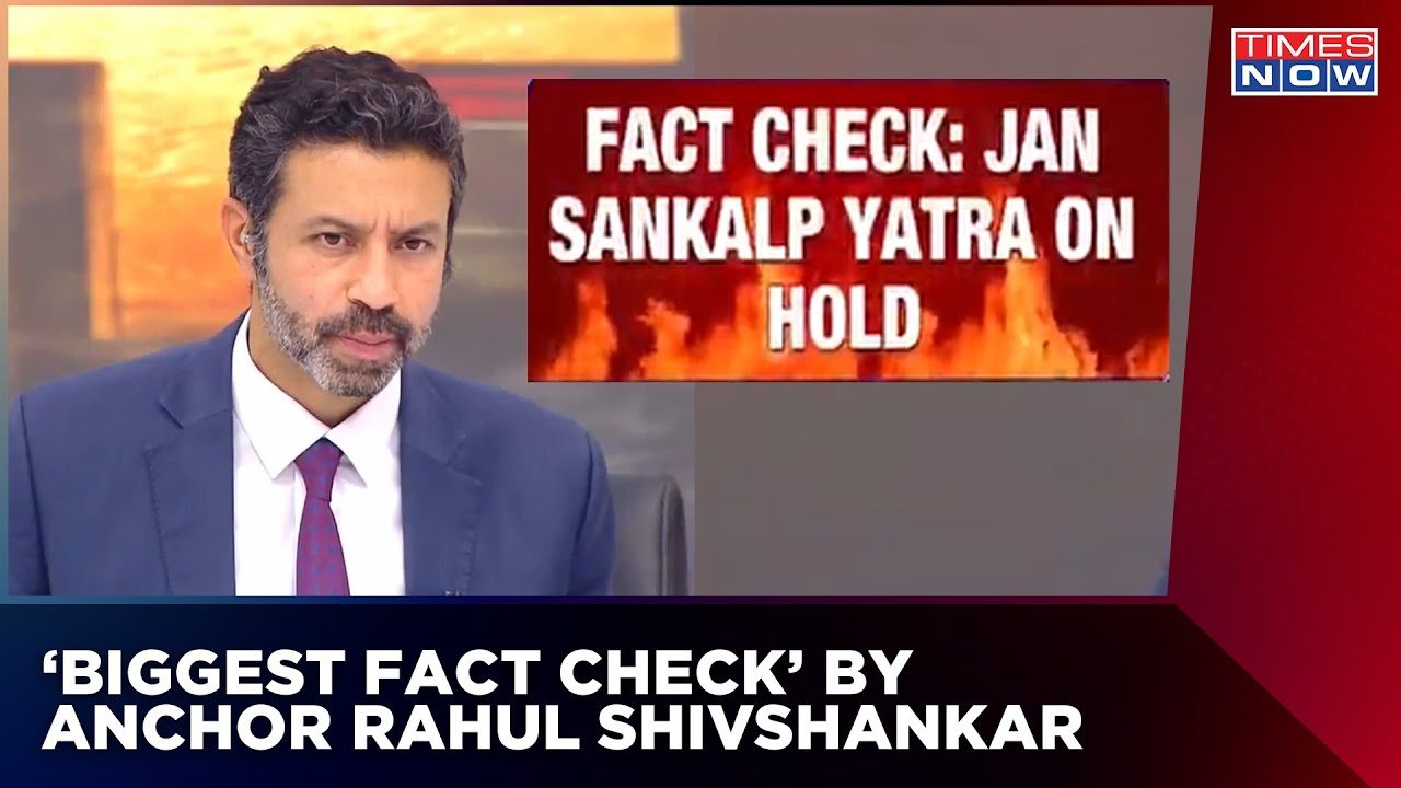 Rahul Shivshankar's 'Biggest Fact Check' On Congress Leader Dr. Shankara Guha's Malicious Lie